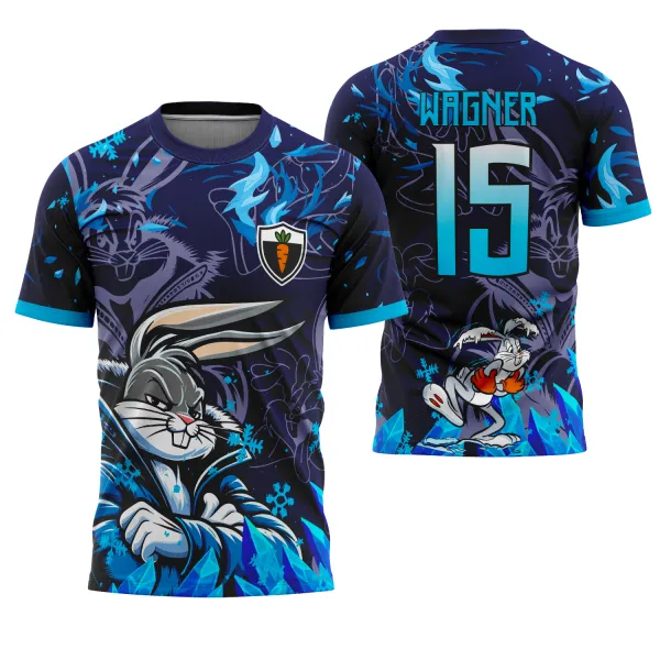 Arte Camisa Interclasse Pernalonga 2025 Frio - Bugs Bunny Arte Camisa Interclasse Pernalonga 2025 Frio - Bugs Bunny