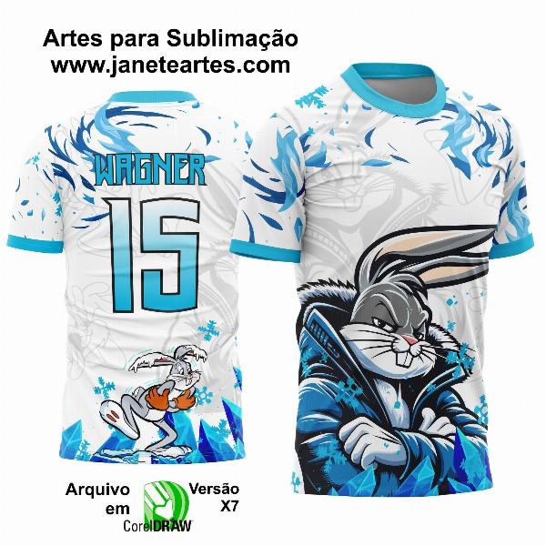 Arte Camisa Interclasse Pernalonga Frio - 0081