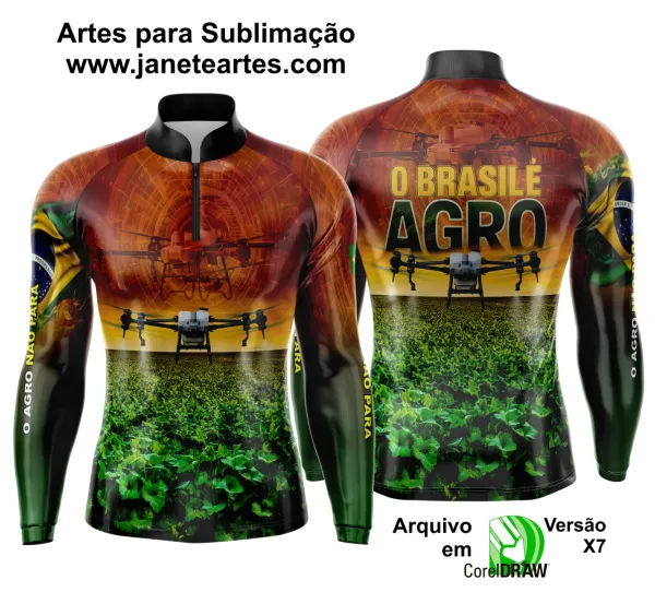 Arte Estampa Camisa Agro 2025 Done - Template Camisa Agro - 0040