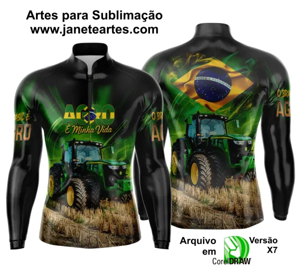 Arte Estampa Camisa Agro 2025 - Template Camisa Agro - 0003