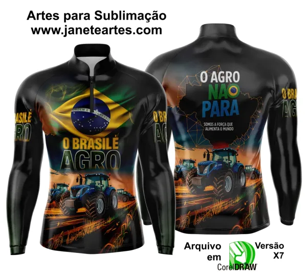 Arte Estampa Camisa Agro 2025 - Template Camisa Agro - 0007
