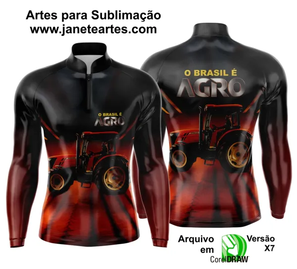 Arte Estampa Camisa Agro 2025 - Template Camisa Agro - 0050