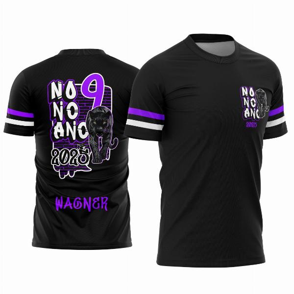 Arte Estampa Camisa Formandos Nono Ano Graffiti Pantera Negra