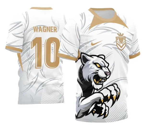 Arte Estampa Camisa InterClasse 2024 Pantera