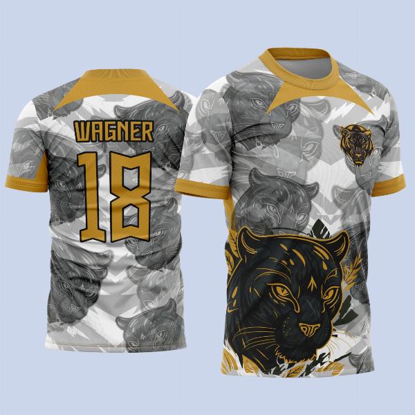 Arte Estampa Camisa Interclasse Pantera Negra