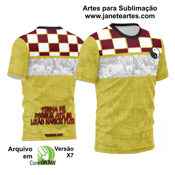 Arte Estampa Camisa Quebrada 2024