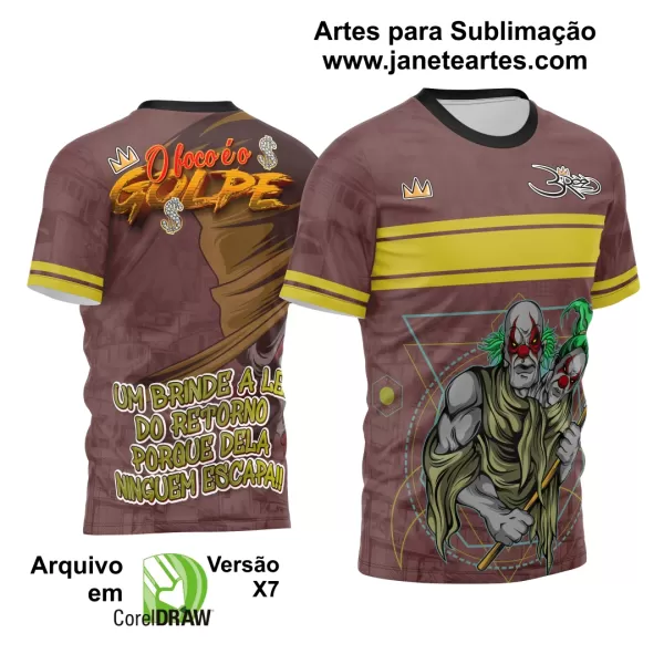 Arte Estampa Camisa Quebrada 2024