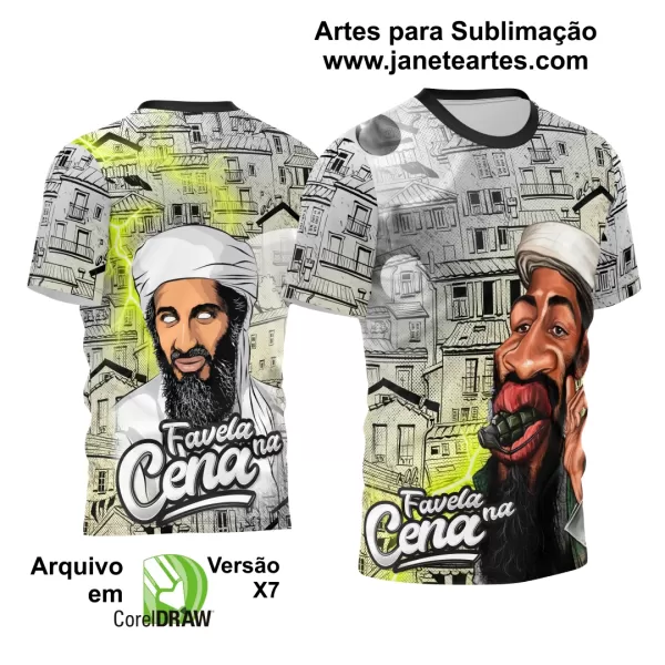 Arte Estampa Camisa Quebrada 2024