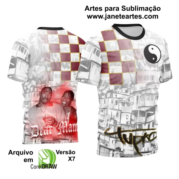 Arte Estampa Camisa Quebrada 2024
