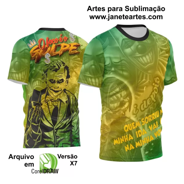 Arte Estampa Camisa Quebrada 2024