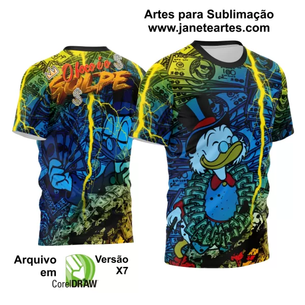 Arte Estampa Camisa Quebrada 2024