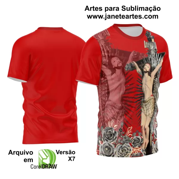 Arte Estampa Camisa Religião 2024 - Bom Jesus da  Lapa