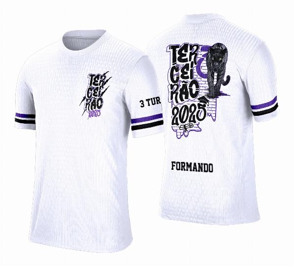 Arte Estampa Camisa Terceirão Pantera Negra
