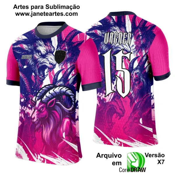 Arte Template Camisa Interclasse Cabra - 0060