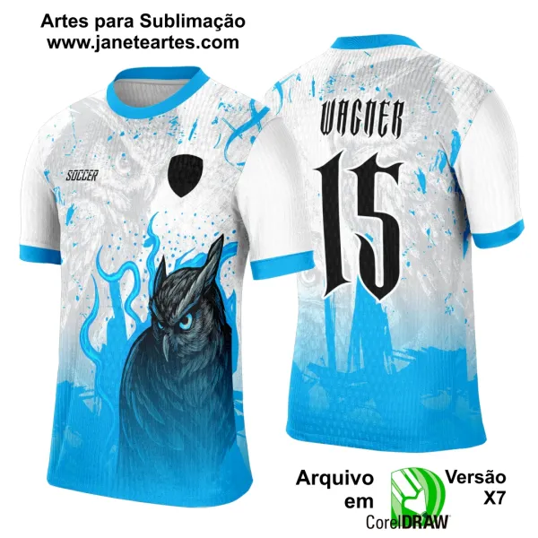 Arte Template Camisa Interclasse Coruja - 0061