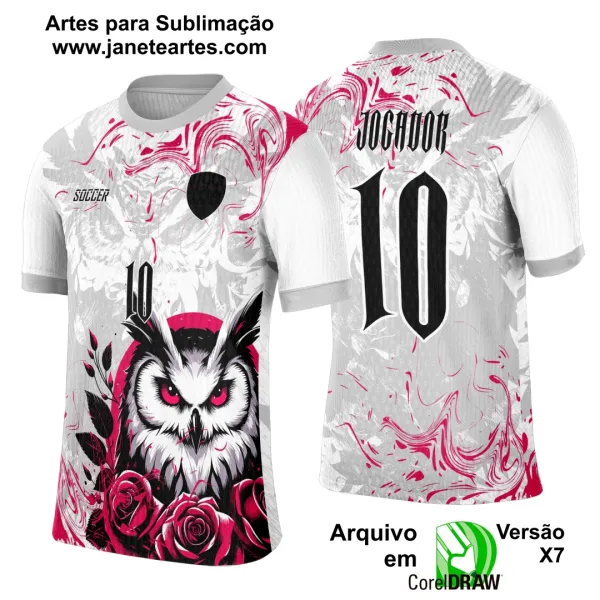 Arte Template Camisa Interclasse Coruja - 0066