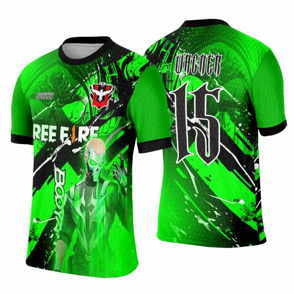 Arte Template Camisa Interclasse Free Fire - 0105