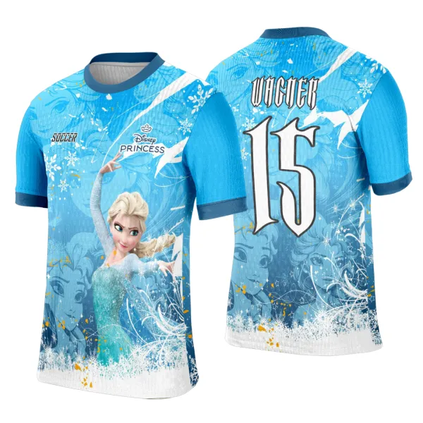 Arte Template Camisa Interclasse Frozen Elsa- 0113