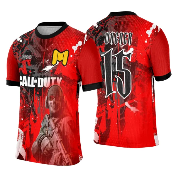 Arte Template Camisa Interclasse Game Call of Duty - 0127