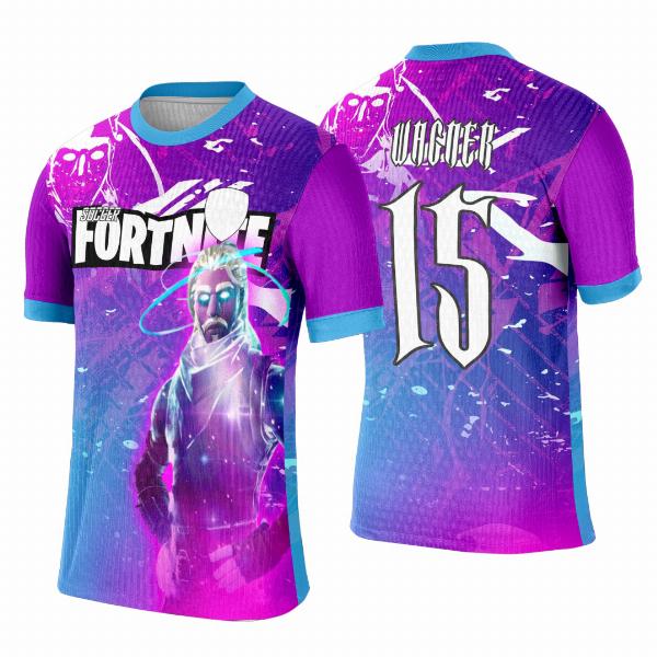 Arte Template Camisa Interclasse Game Fortnite - 0108