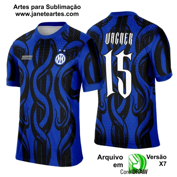 Arte Template Camisa Interclasse INTER DE MILAN - 0143