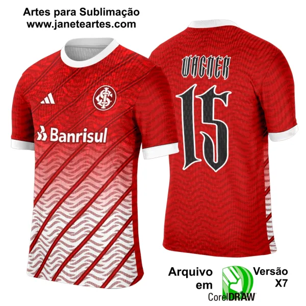 Arte Template Camisa Interclasse Internacional - 0095
