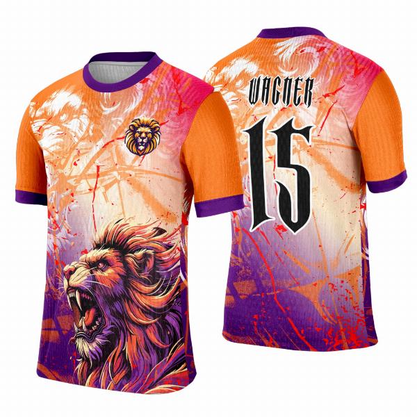 Arte Template Camisa Interclasse King Leão 2025 - 0145 Arte Template Camisa Interclasse King Leão 2025 - 0145