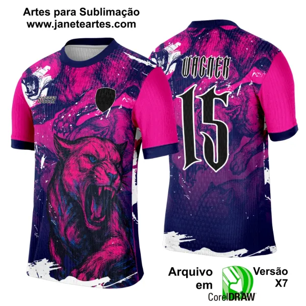 Arte Template Camisa Interclasse Puma - 0034