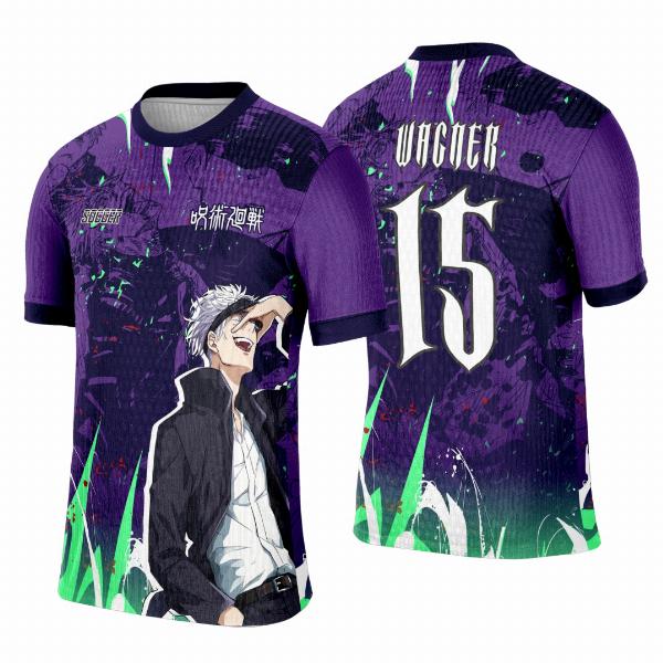 Arte Template Camisa Interclasse Satoru Gojō - 0090