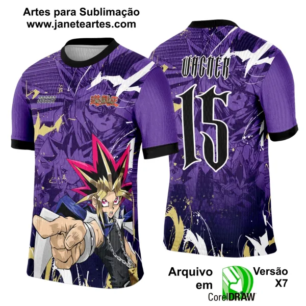 Arte Template Camisa Interclasse Yu-Gi-Oh - 0138