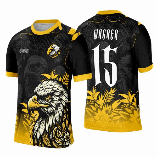 Arte Template Camisa Interclasse Águia Gold - 0150 Arte Template Camisa Interclasse Águia Gold - 0150