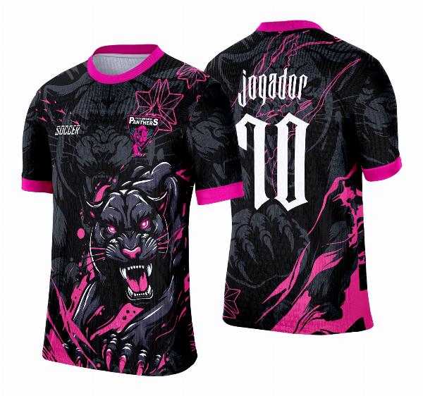 Arte Template Camisa de Interclasse 2025 Pantera Negra