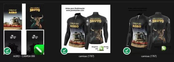 Arte Vetor Camisa Agro 2024 Colheitadeira e Boi