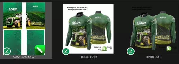Arte Vetor Camisa Agro 2024 Trator