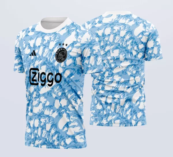 Arte Vetor Camisa Flamengo Pré-Jogo 2023-24 100% em vetor