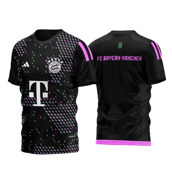 Arte Vetor Camisa Bayern Munchen Alternativa 2023-2024