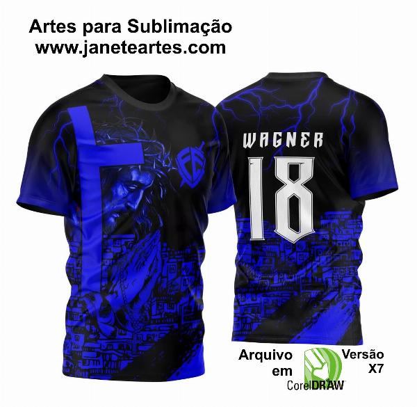 Arte Vetor Camisa Favela Jesus Cristo 2023 Sublimação Total