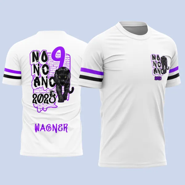 Arte Vetor Camisa Formandos Nono Ano Graffiti Pantera Negra