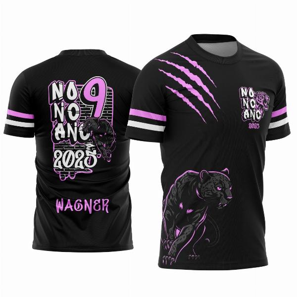Arte Vetor Camisa Formandos Nono Ano Pantera Nagra
