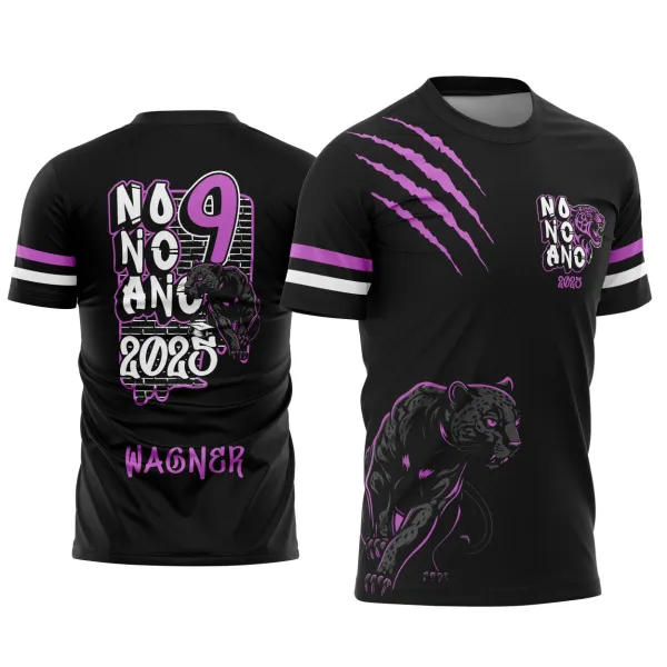 Arte Vetor Camisa Formandos Nono Ano Pantera Nagra