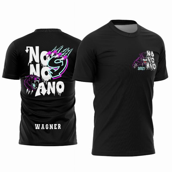 Arte Vetor Camisa Formandos Nono Ano Pantera Negra 2025