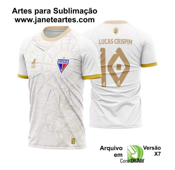 Arte Vetor Camisa Fortaleza La Dorada 2022 - 2023