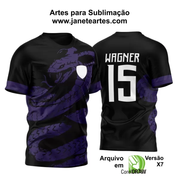 Arte Vetor Camisa InterClasse 2024 Modelo 41 Cobra