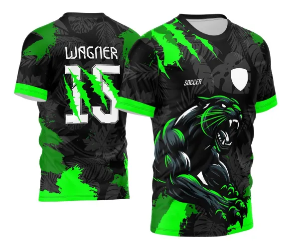 Arte Vetor Camisa InterClasse 2024 Pantera Negra