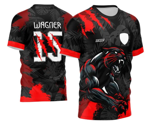 Arte Vetor Camisa InterClasse 2024 Pantera Negra