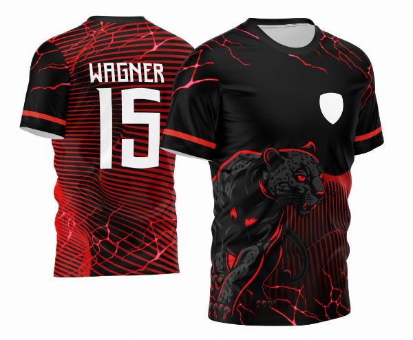 Arte Vetor Camisa InterClasse 2024 Pantera Negra Ondas