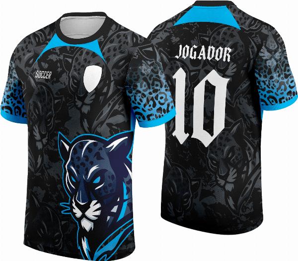 Camisa InterClasse - Arte Vetor Camisa InterClasse Pantera Azul 2024