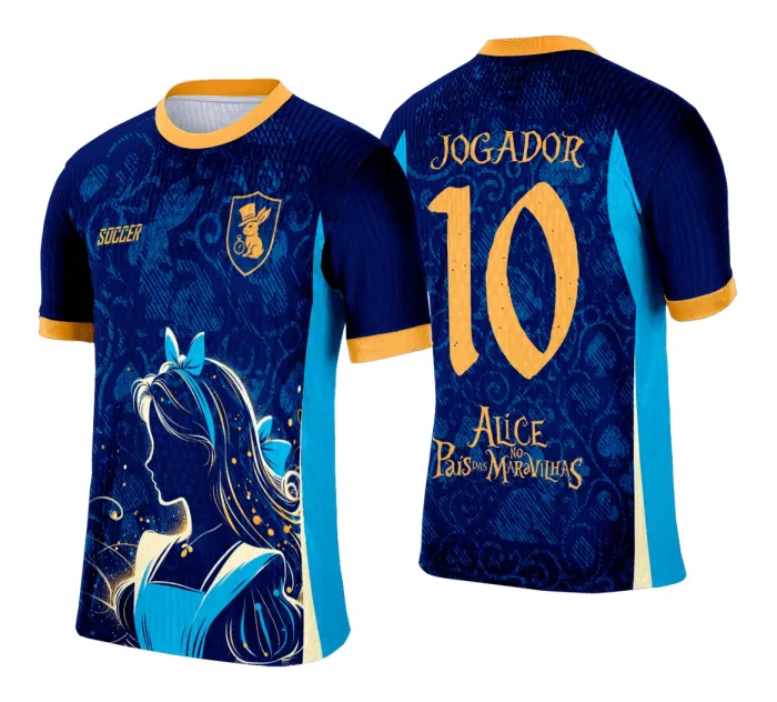 Camisa Interclasse Alice no País das Maravilhas - 0218
