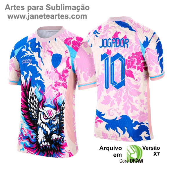 Arte Vetor Camisa Interclasse Coruja 2025 - 0231