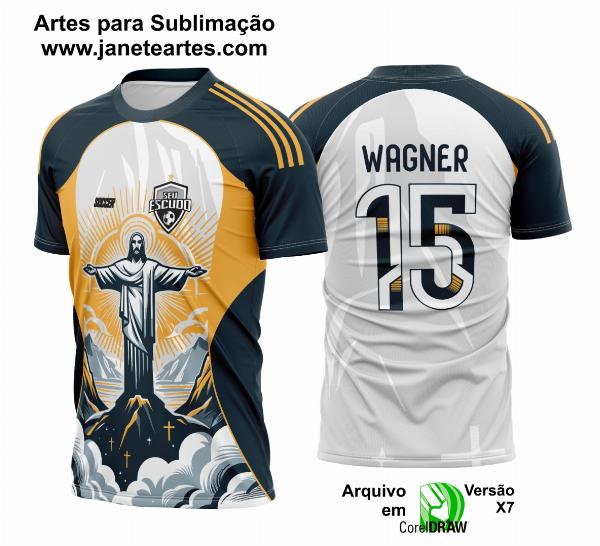Arte Vetor Camisa Interclasse Cristo Redentor